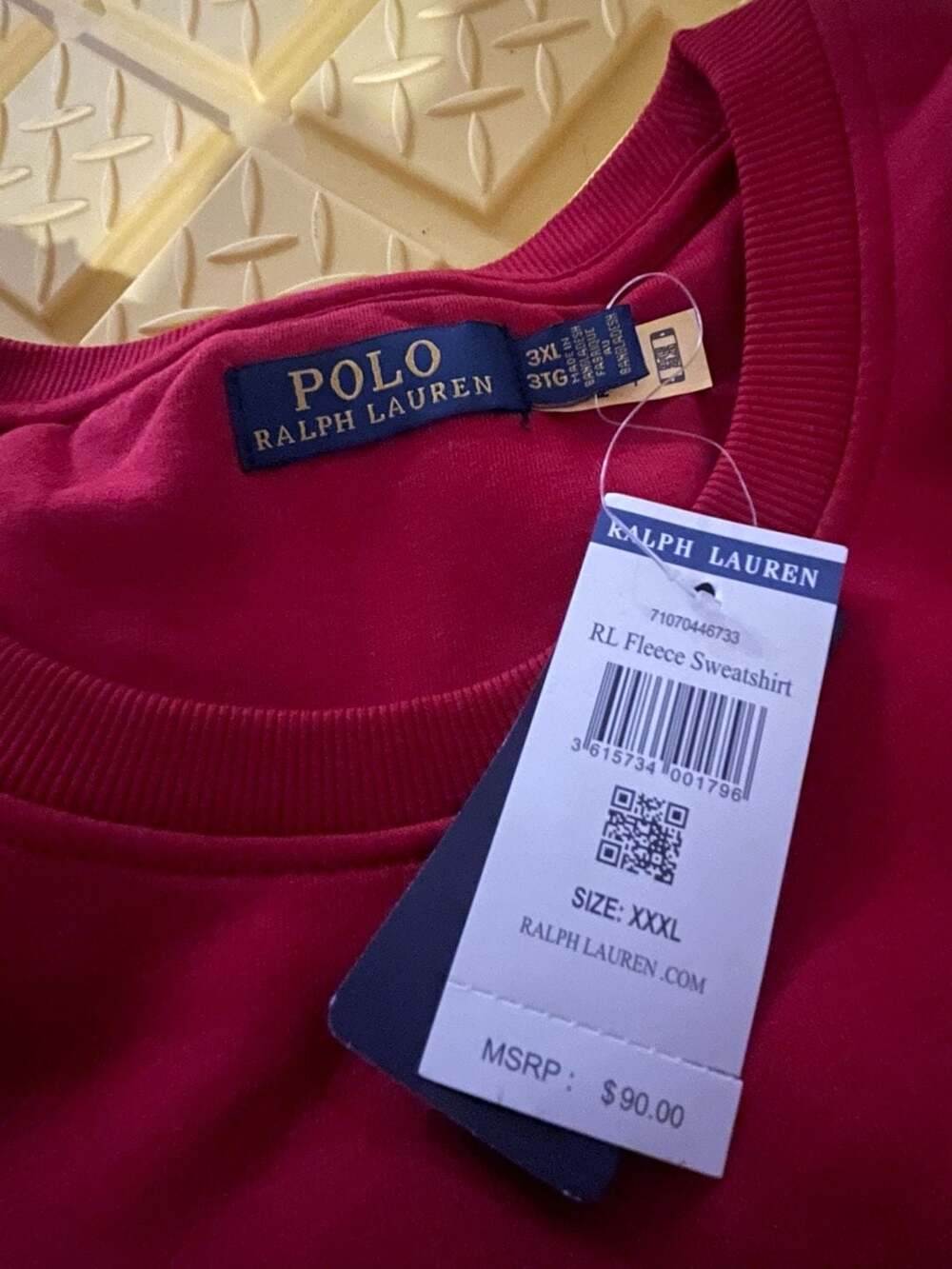 Polo Ralph Lauren RL Fleece Sweatshirt and Matching Long Trouser Set - Picture 3 of 8